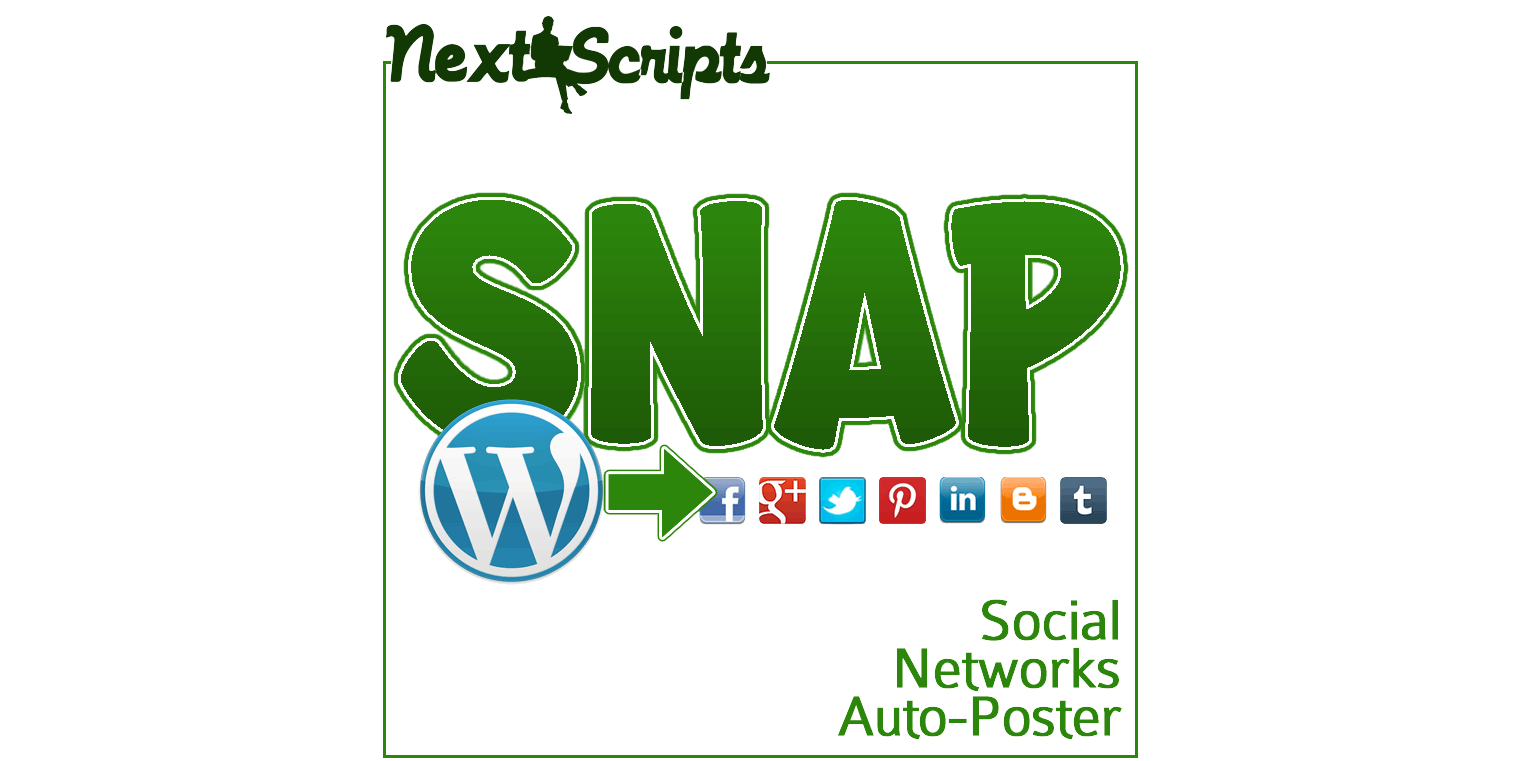 New Release: SNAP for Wordpress Version 3.1.1 - NextScripts - 1522 x 761 png 37kB